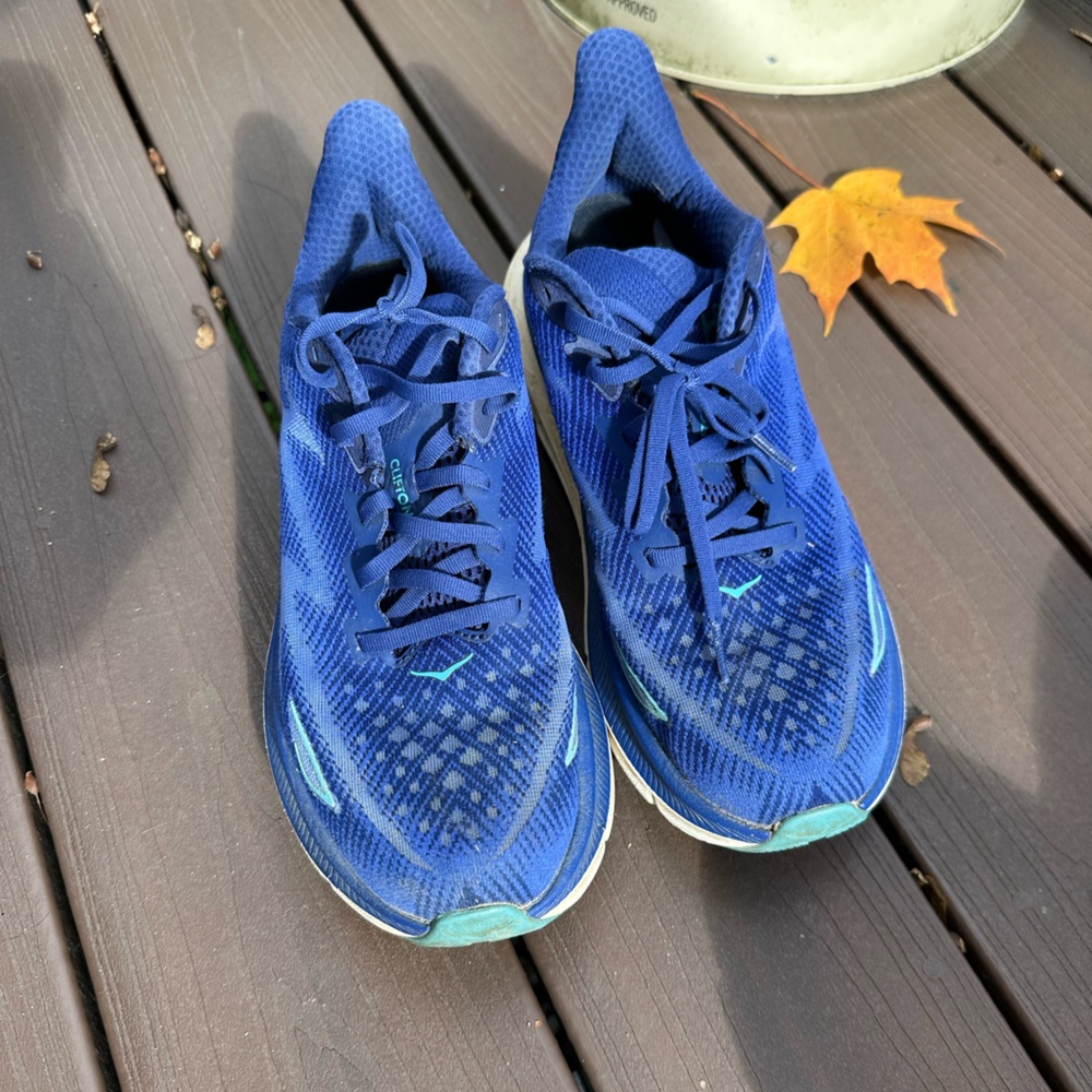 Hoka Blue Running Shoes
